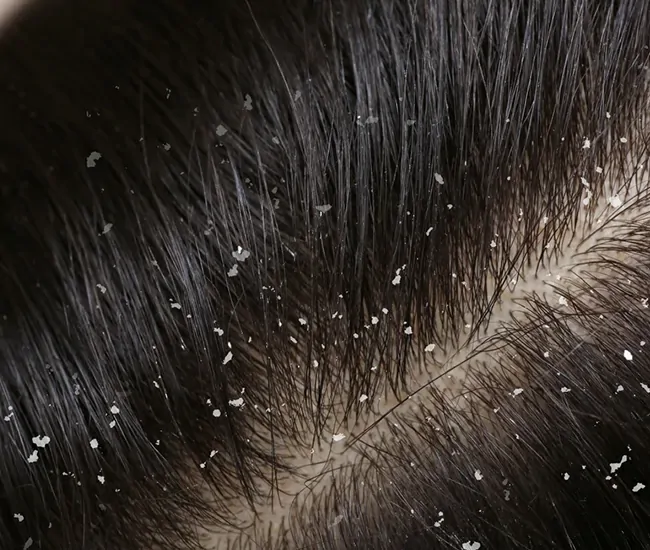Symptoms of Dandruff & Folliculitis